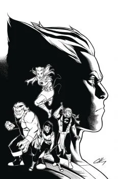Cover of Clayton Henry Incentive Line Art Virgin Variant (1:15)