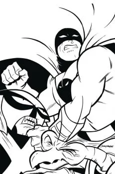 Cover of Cover I Anthony Marques Incentive B&W Virgin Variant (1:10)