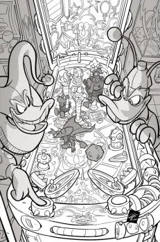 Cover of Ciro Cangialosi Incentive B&W Virgin Variant (1:15)