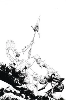 Cover of Jae Lee Incentive B&W Variant (1:15)