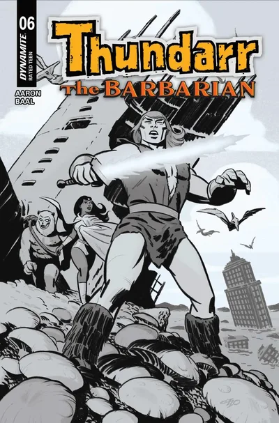 Cover of Cover F 1:10 Michael Cho Black & White Variant
