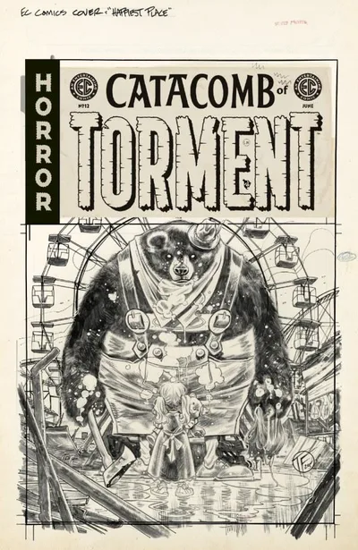 Cover of Cover D Tom Fowler Incentive B&W Variant (1:20)