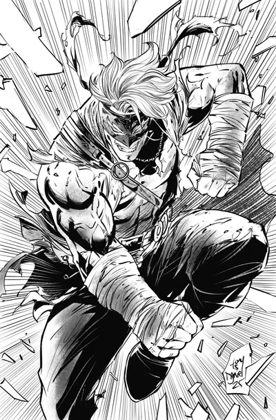 Cover of Cover F 1:100 Tony S. Daniel Black & White Foil Virgin Variant