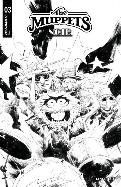 Cover of Cover D 1:10 Jae Lee Black & White Variant