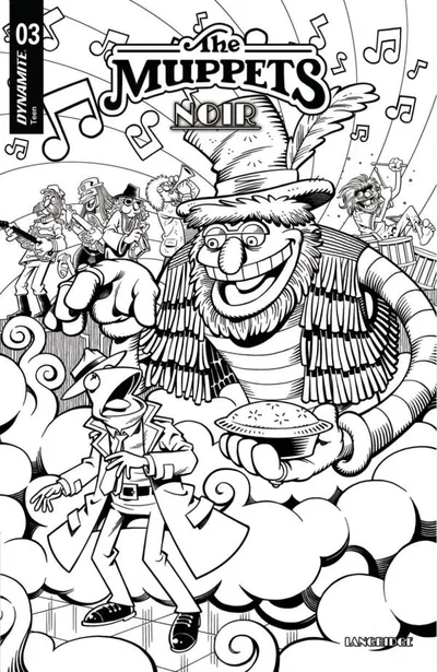 Cover of Cover E 1:15 Roger Langridge Black & White Variant