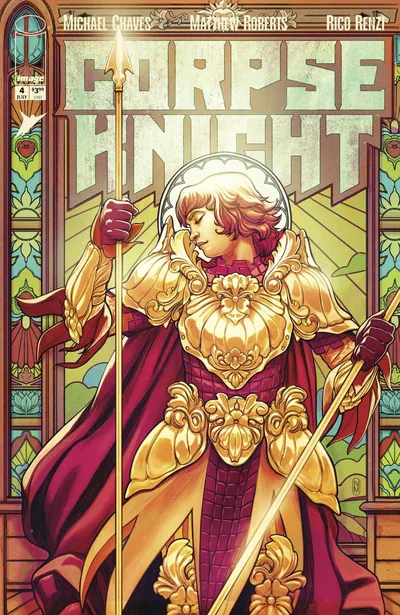 Cover of Cover D 1:25 Nimit Malavia Stained Glass Variant