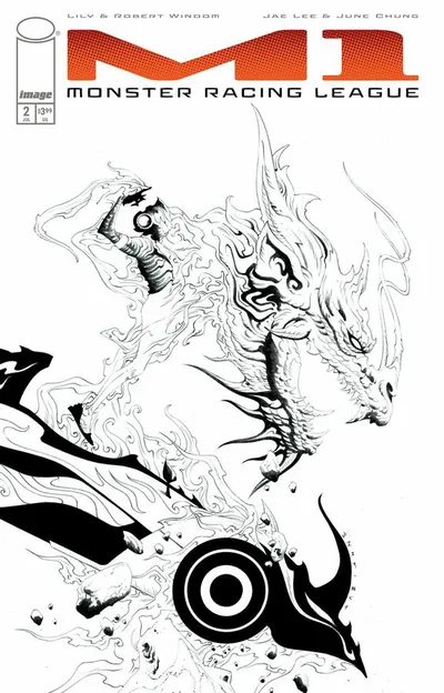 Cover of Cover C 1:25 Jae Lee Black & White Variant