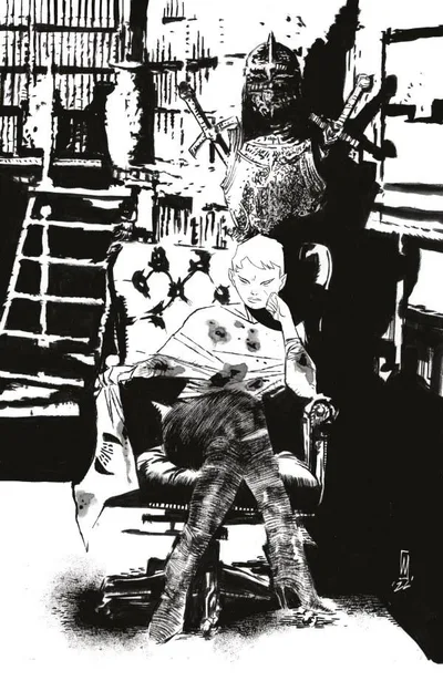 Cover of Cover F 1:25 Werther Dell'edera Black & White Virgin Variant