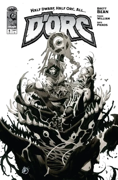Cover of Cover D 1:50 Matteo Scalera Black & White Variant