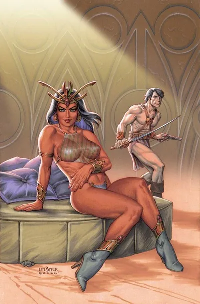 Cover of Cover E Joseph Michael Linsner Metal Variant