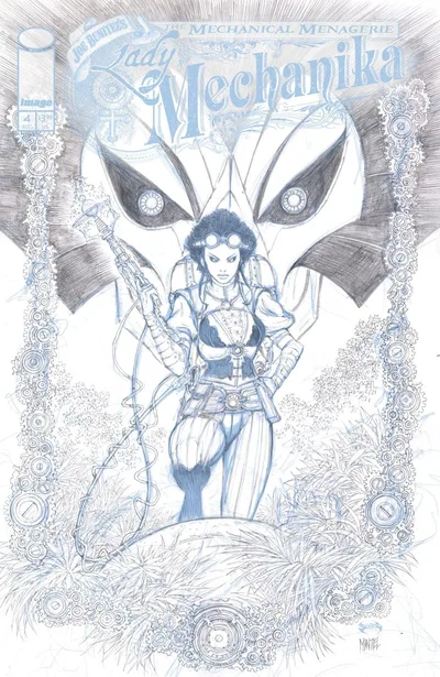 Cover of Cover C 1:10 Joe Benitez Black & White Variant