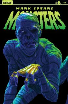 Cover of Cover B Mark Spears The Cursed Mummy Variant