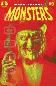 Cover of Cover Q Mark Spears MegaCon Exclusive Red Metal Variant (Ltd. 40)
