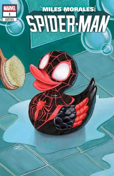 Cover of Cover E Chrissie Zullo Marvel Duck Variant