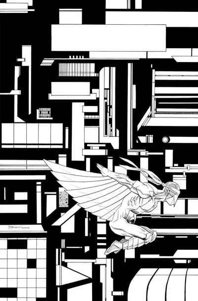 Cover of Declan Shalvey Black & White Virgin Incentive Variant (1:7)