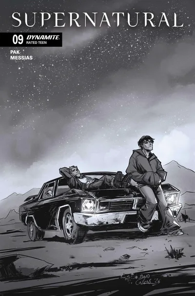 Cover of Cover G 1:10 David Cousens Black & White Variant