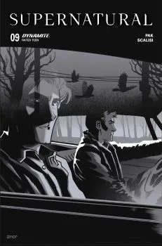 Cover of John Amor Black & White Incentive Variant (1:10)