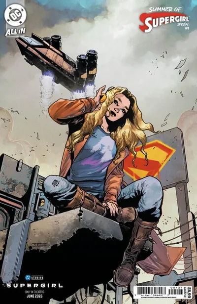 Cover of Cover D Mahmud Asrar Supergirl Movie Variant