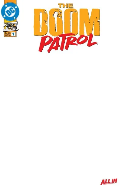 Cover of Cover E Blank Variant