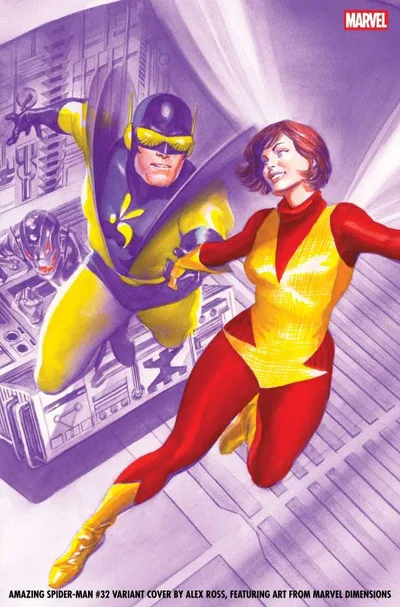 Cover of Cover C Alex Ross Marvel Dimensions Variant