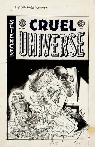 Cover of Cover D 1:20 Tom Fowler Black & White Artist Variant