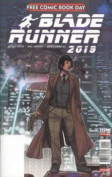 Cover of Free Comic Book Day 2020 Blade Runner 2019 Syd Mead Variant