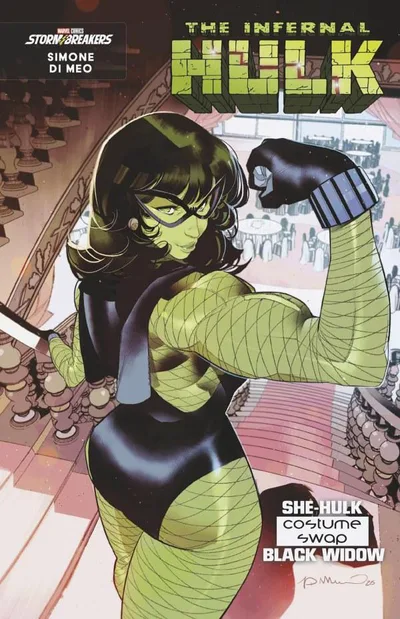 Cover of Cover B Simone Di Meo Hellfire Costume Swap Variant