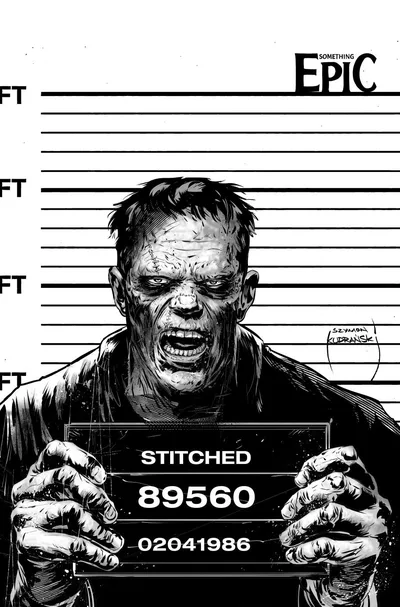 Cover of Cover C Szymon Kudranski Raw Art Variant