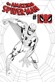 Cover of Cover T Steve Ditko Incentive B&W Variant (1:50)