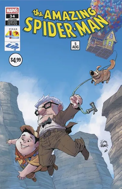 Cover of Cover D Ryan Stegman Pixar 40th Variant