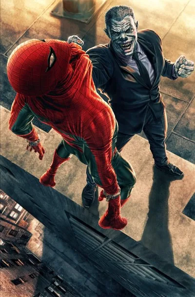 Cover of Cover G Lee Bermejo Amazing Visions Virgin Incentive Variant (1:100)