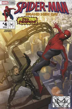 Cover C Jorge Molina Spider-man: Brand New Day Marvel Studios Variant