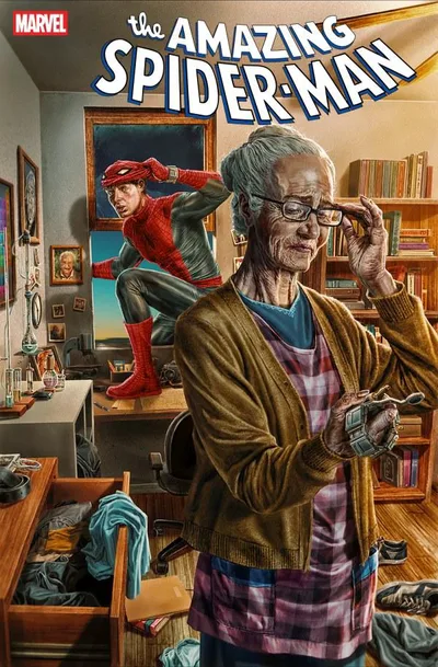 Cover of Cover B Lee Bermejo Amazing Visions Variant