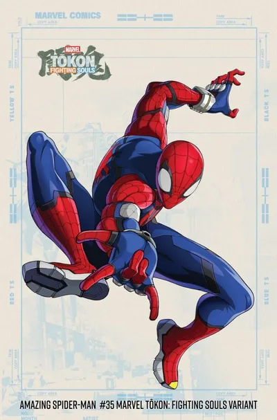 Cover of Cover C Marvel Tokon: Fighting Souls Variant