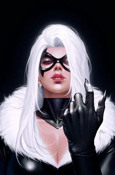 Cover of Cover F Inhyuk Lee Black Cat Virgin Variant [1:100]