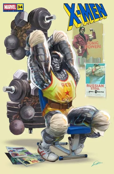 Cover of Cover B Alexander Lozano 80's Colossus Variant