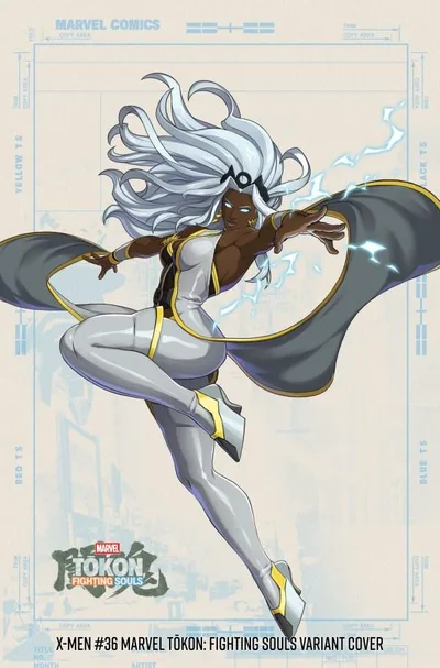 Cover of Cover C Marvel Tokon: Fighting Souls Variant