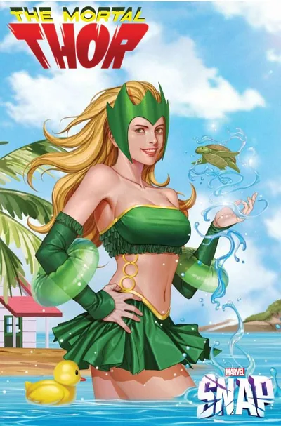 Cover of Cover D Inhyuk Lee Marvel Snap Swimsuit Variant