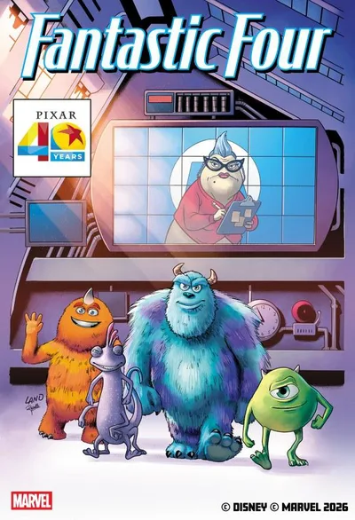 Cover of Cover D Greg Land Pixar 40th Variant