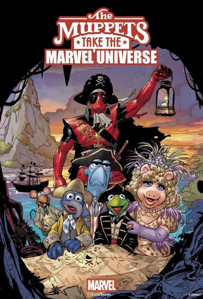 Cover of Cover E Matteo Lolli Muppet Treasure Island 30th Anniversary Variant