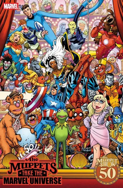 Cover of Cover F Todd Nauck Muppet Show Homage Variant