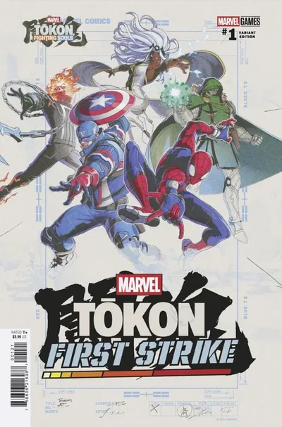 Cover of Cover B Marvel Tokon: Fighting Souls Variant