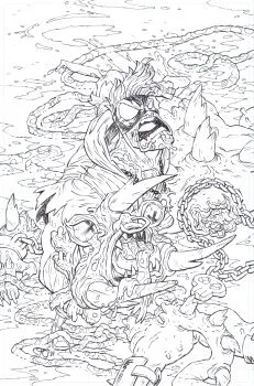 Cover of Cover E Tyler Kirkham B&W Virgin Incentive Variant (1:25)