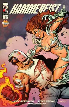Cover of Cover C Brett Parson Witchblade Team Up Variant