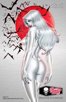 Cover of Cover AA Richard Ortiz Alabaster Blood Moon Metal Variant (Ltd. 25)
