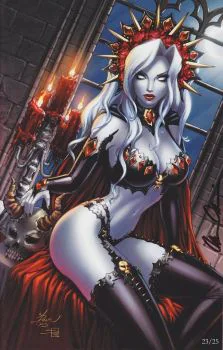 Cover of Cover D Dawn McTeigue Shimmer Virgin Variant (Ltd. 25)
