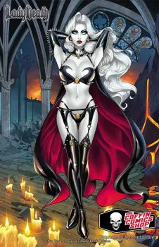 Cover of Cover O Sorah Suhng Triptych Lady Death Variant