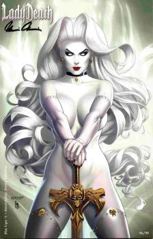 Cover of Cover T Matt Merhoff Swordplay Ivory Variant (Ltd. 99)