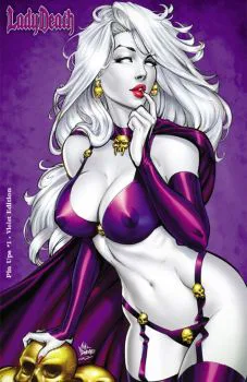 Cover of Cover AR Mike DeBalfo Violet Variant