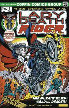 Cover of Cover P Steven Butler Lady Death Rider Variant